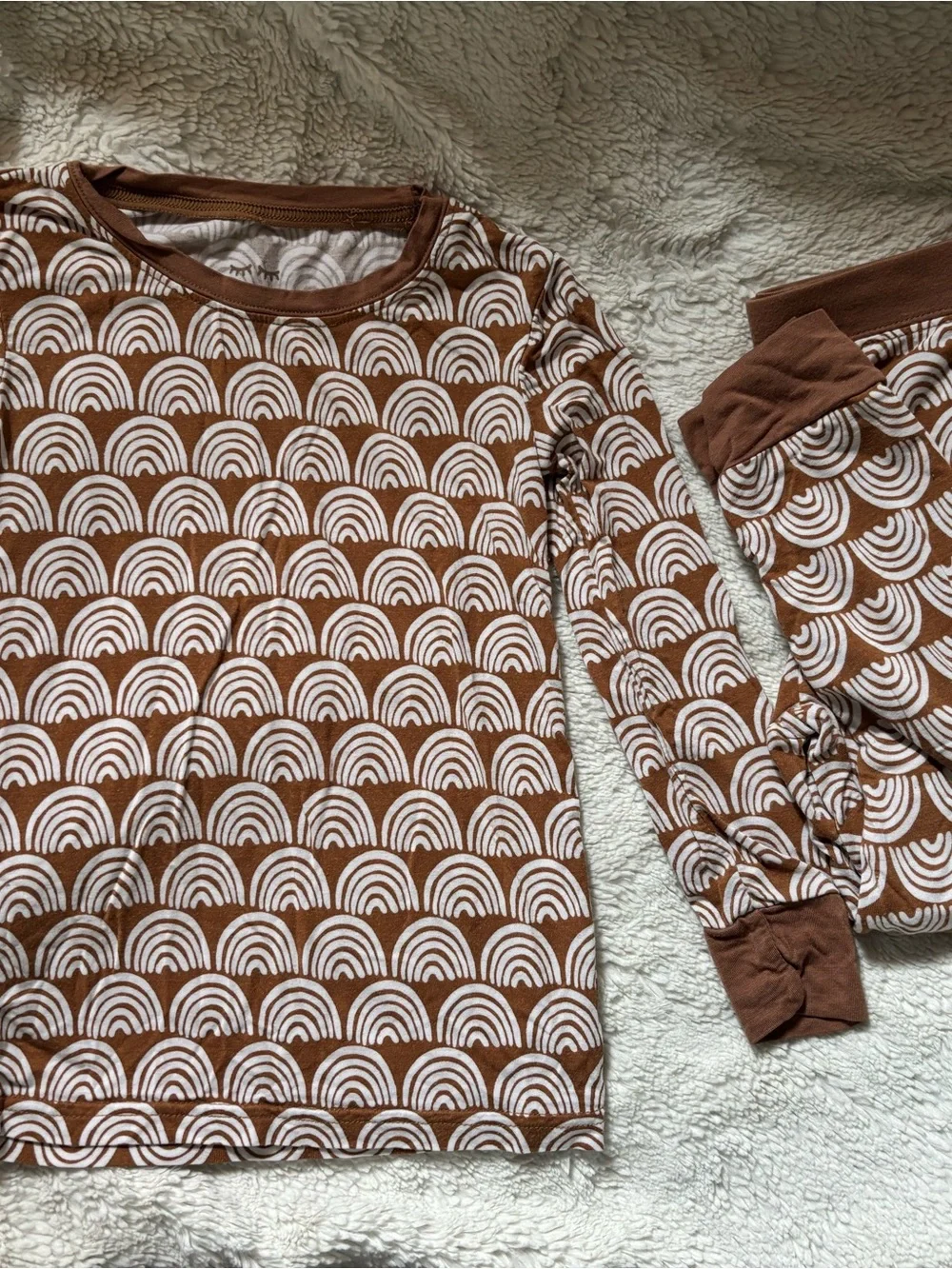 Little Sleepies Rust Rainbow set